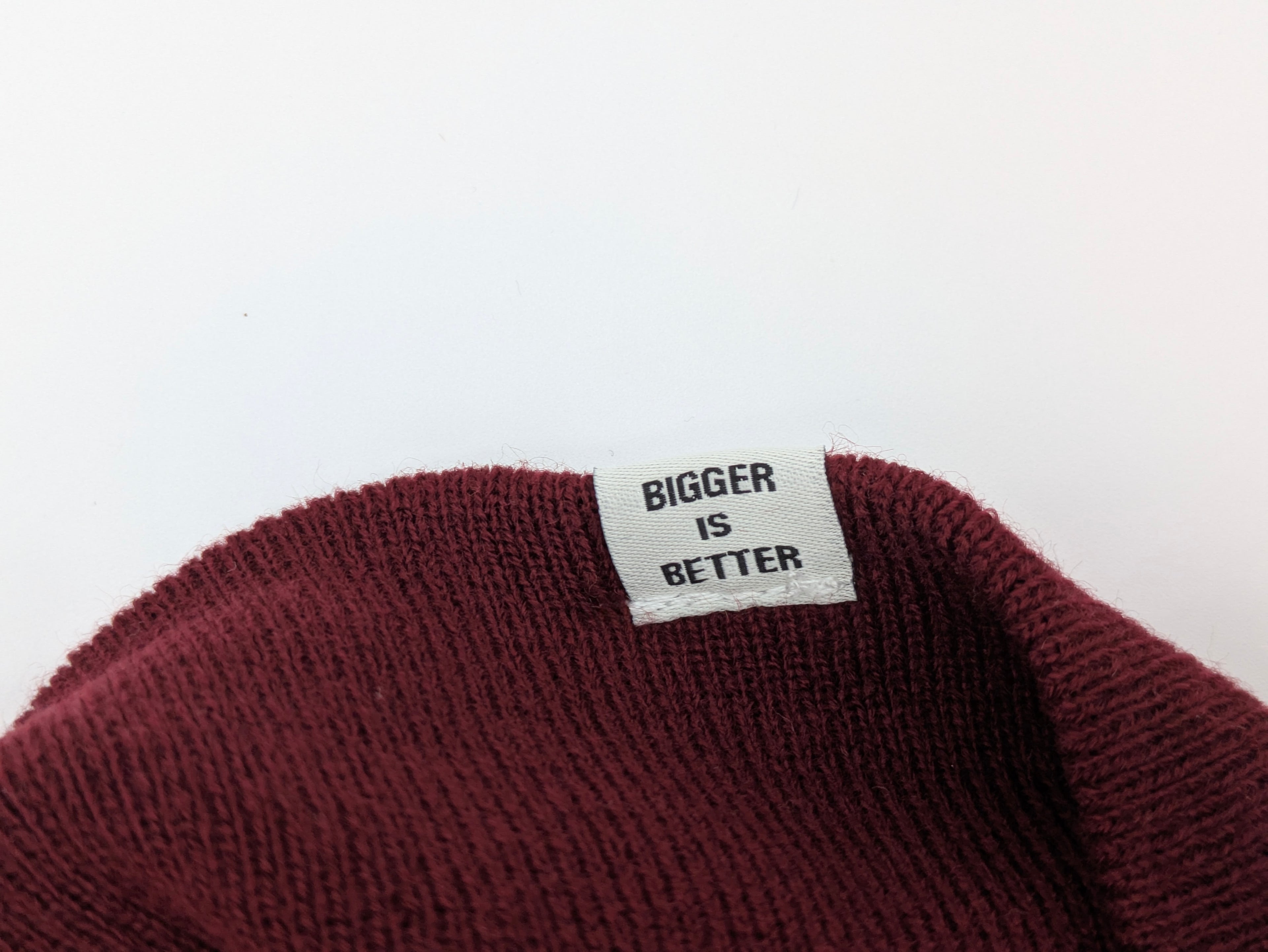 XL Beanie Hat - Maroon