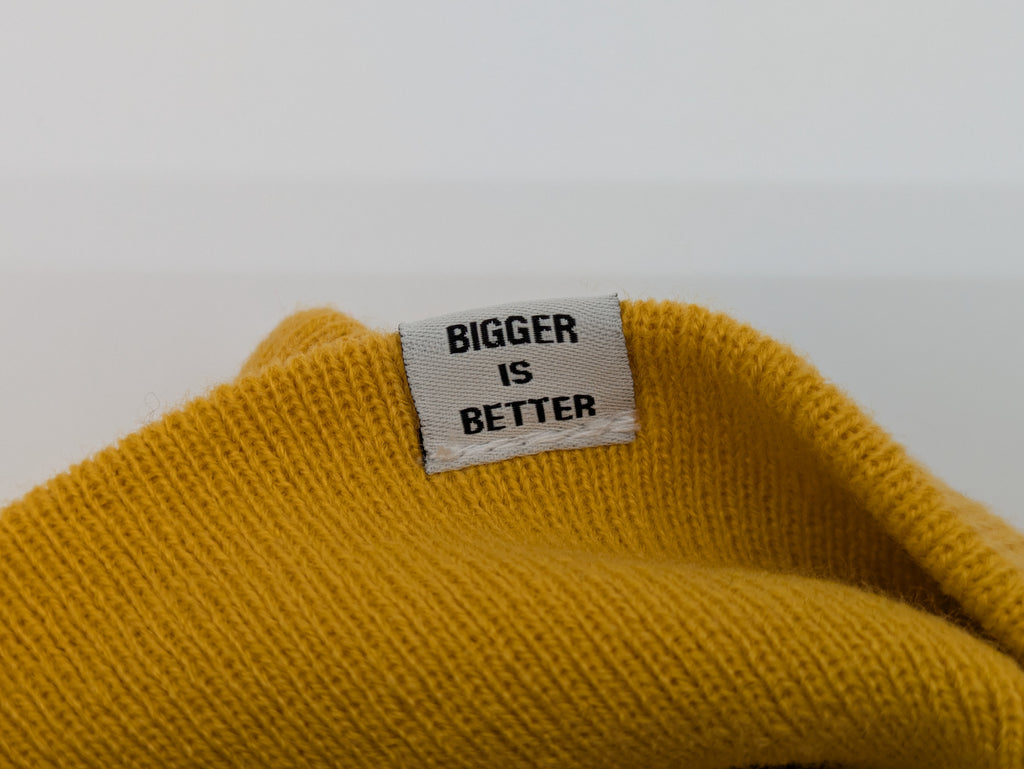 XL Beanie Hat - Yellow