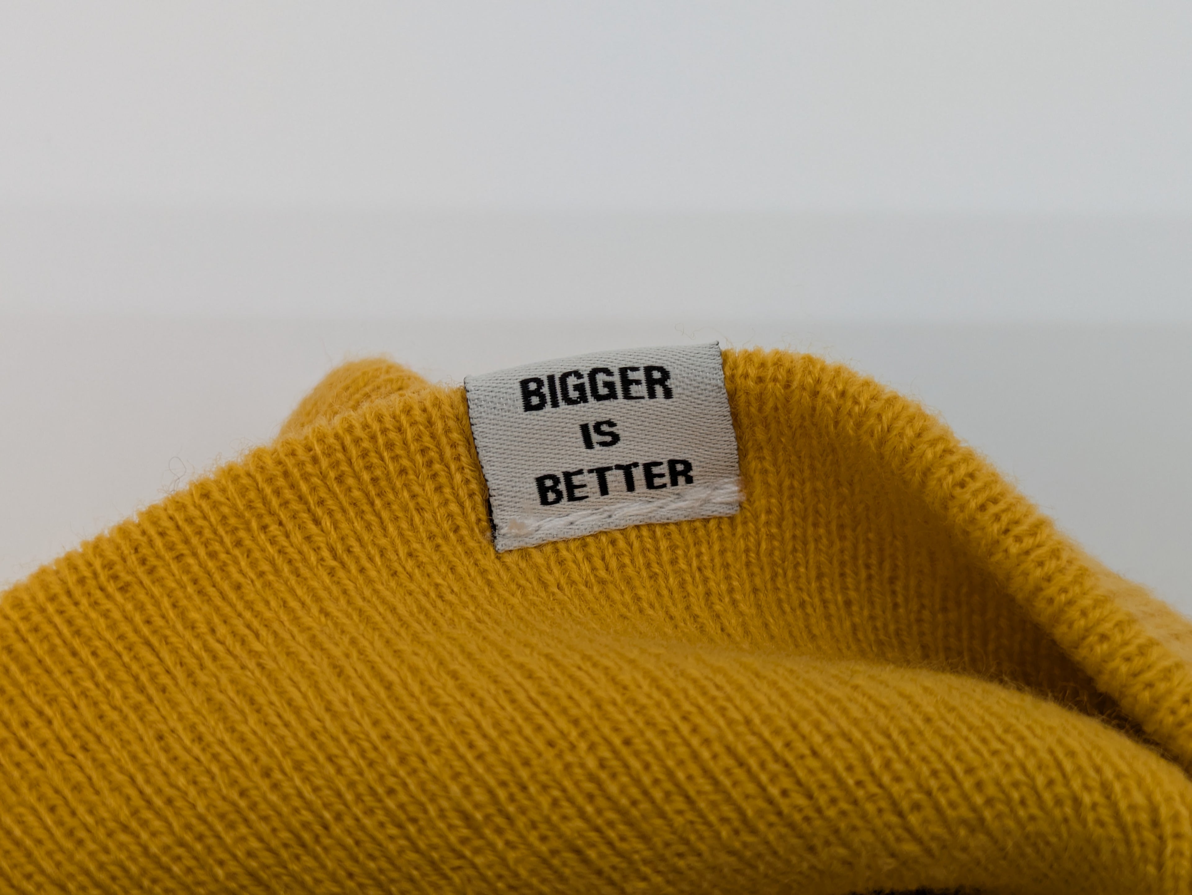 XL Beanie Hat - Yellow
