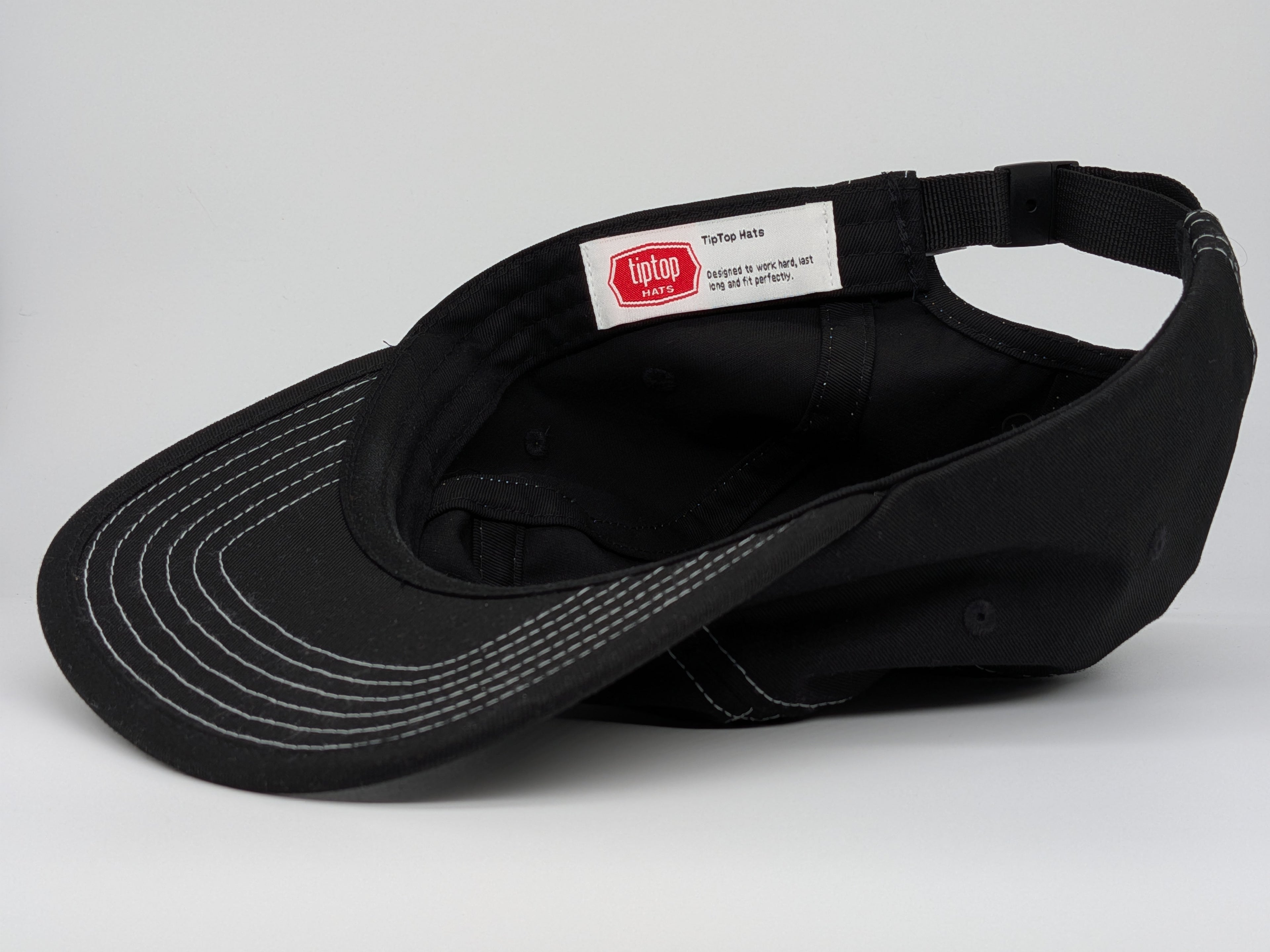 XL Camp / Skate Hat - TipTop Monochrome
