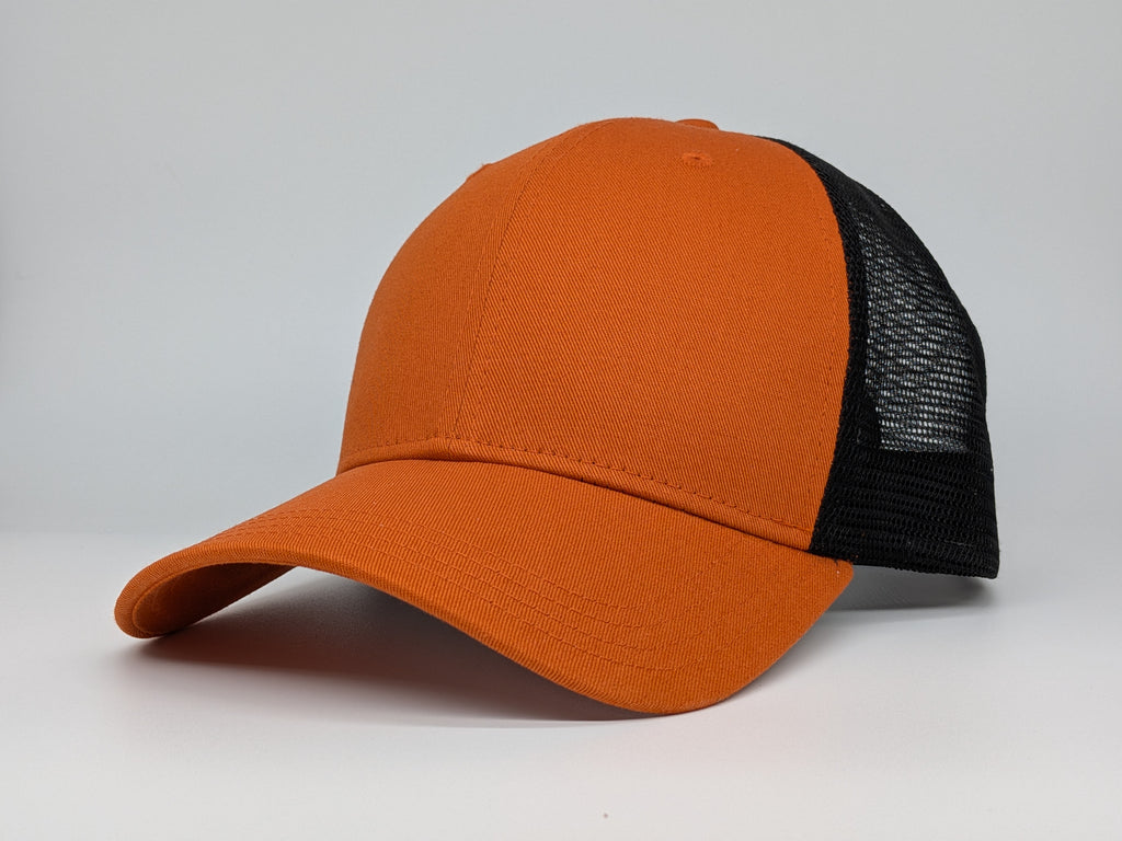 XL Trucker Hat - Plain Orange