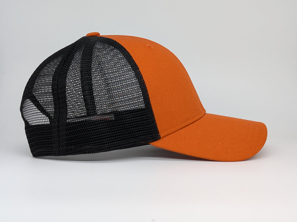 XL Trucker Hat - Plain Orange