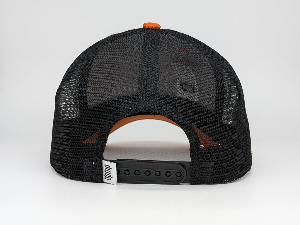 XL Trucker Hat - Plain Orange