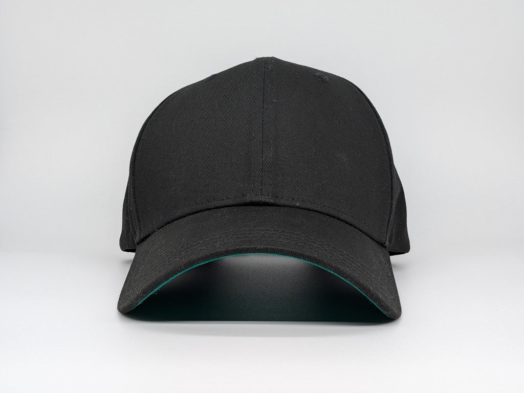 XL Baseball Cap - Plain Black