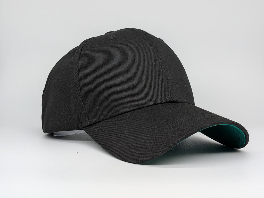 XL Baseball Cap - Plain Black