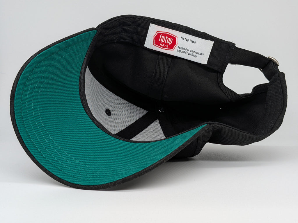XL Baseball Cap - Plain Black
