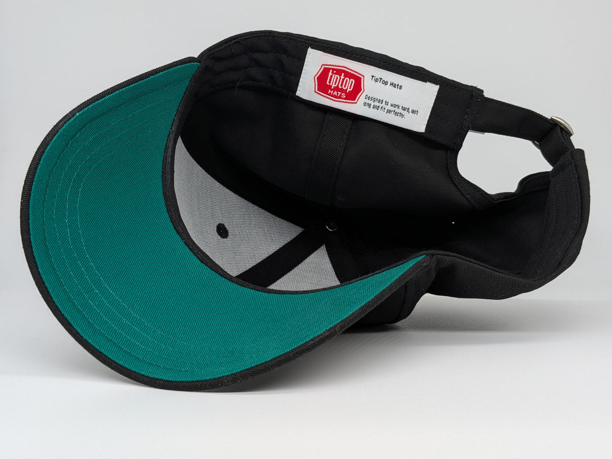 XL Baseball Cap - Plain Black
