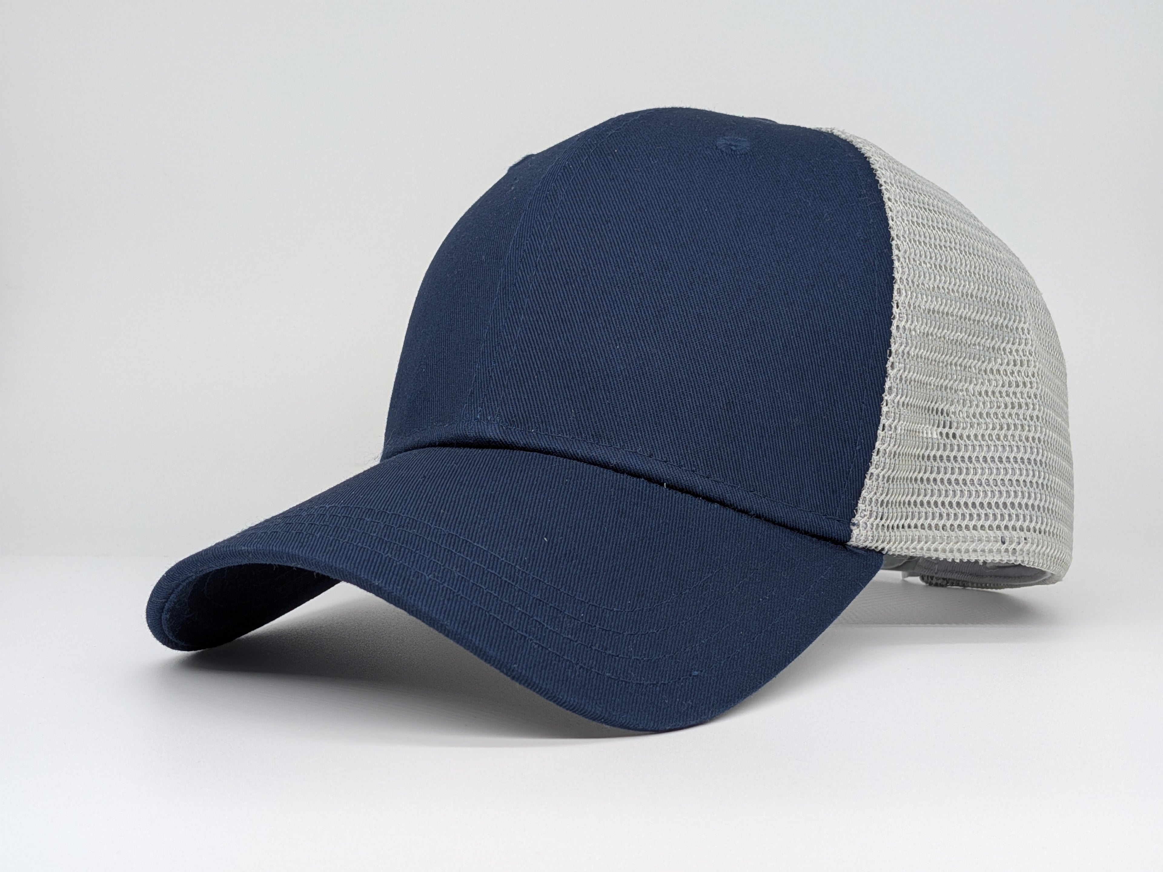 XL Trucker Hat - Plain Blue