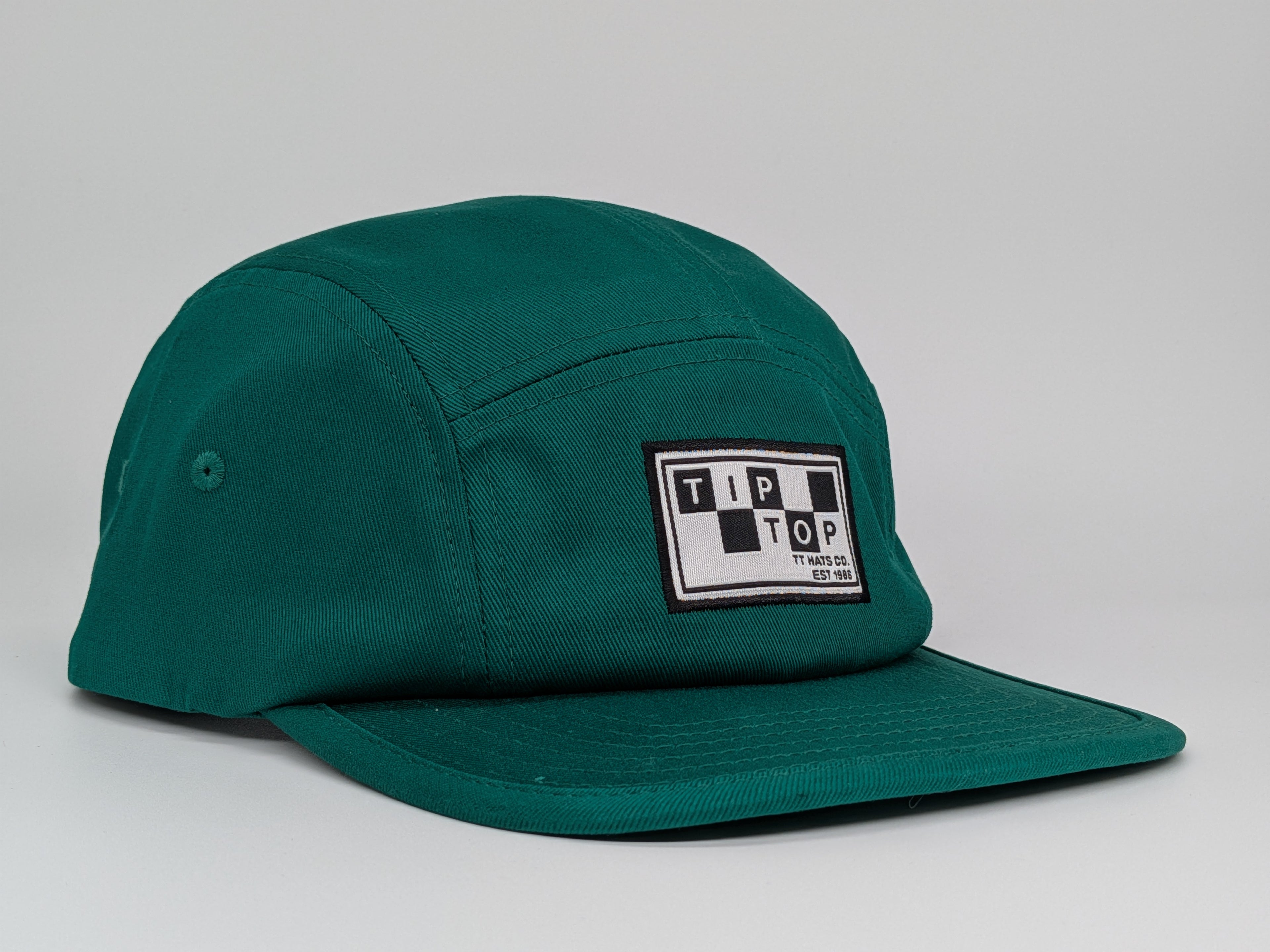 XL Camp / Skate Hat - TipTop Skate Green