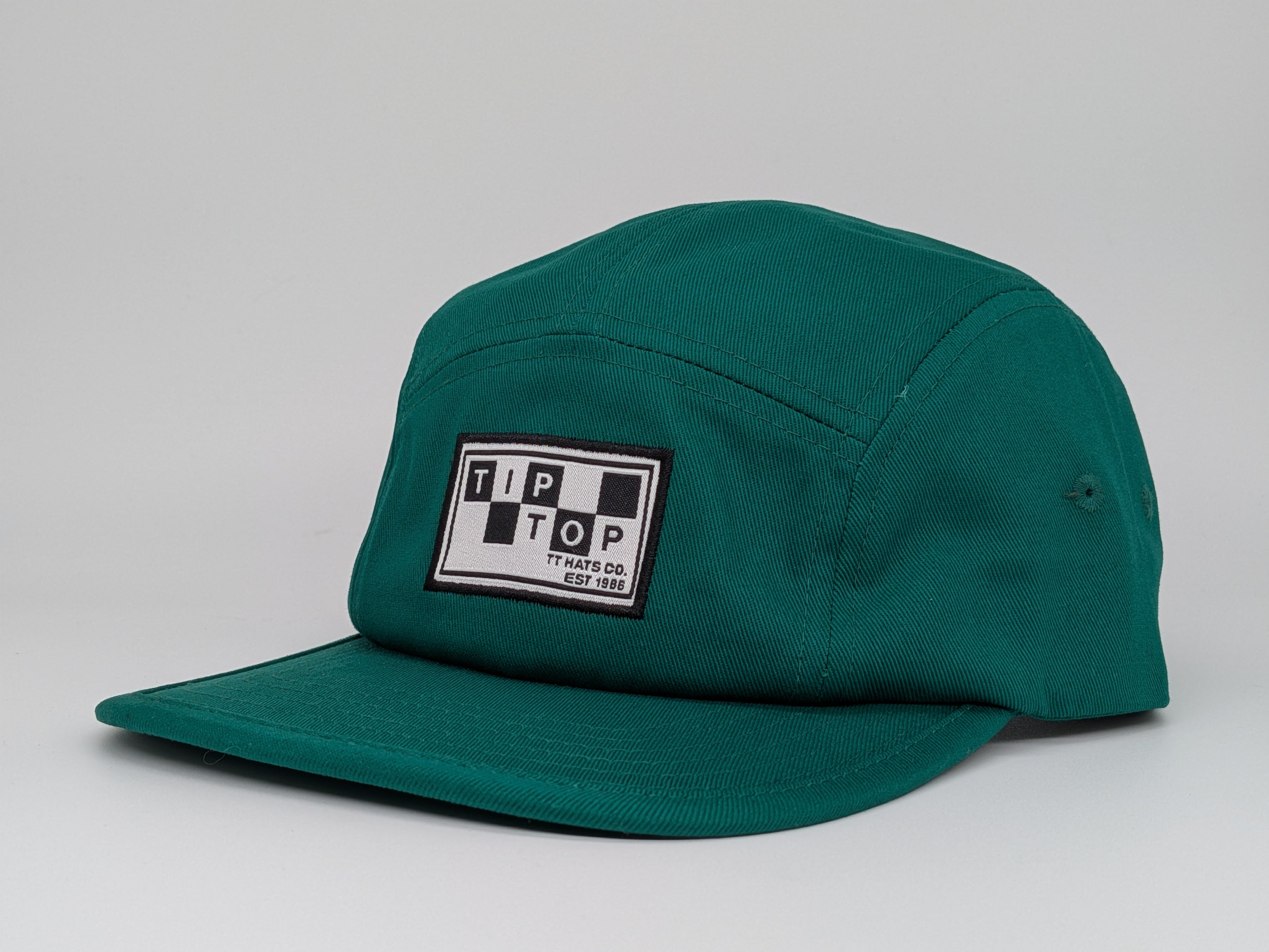XL Camp / Skate Hat - TipTop Skate Green