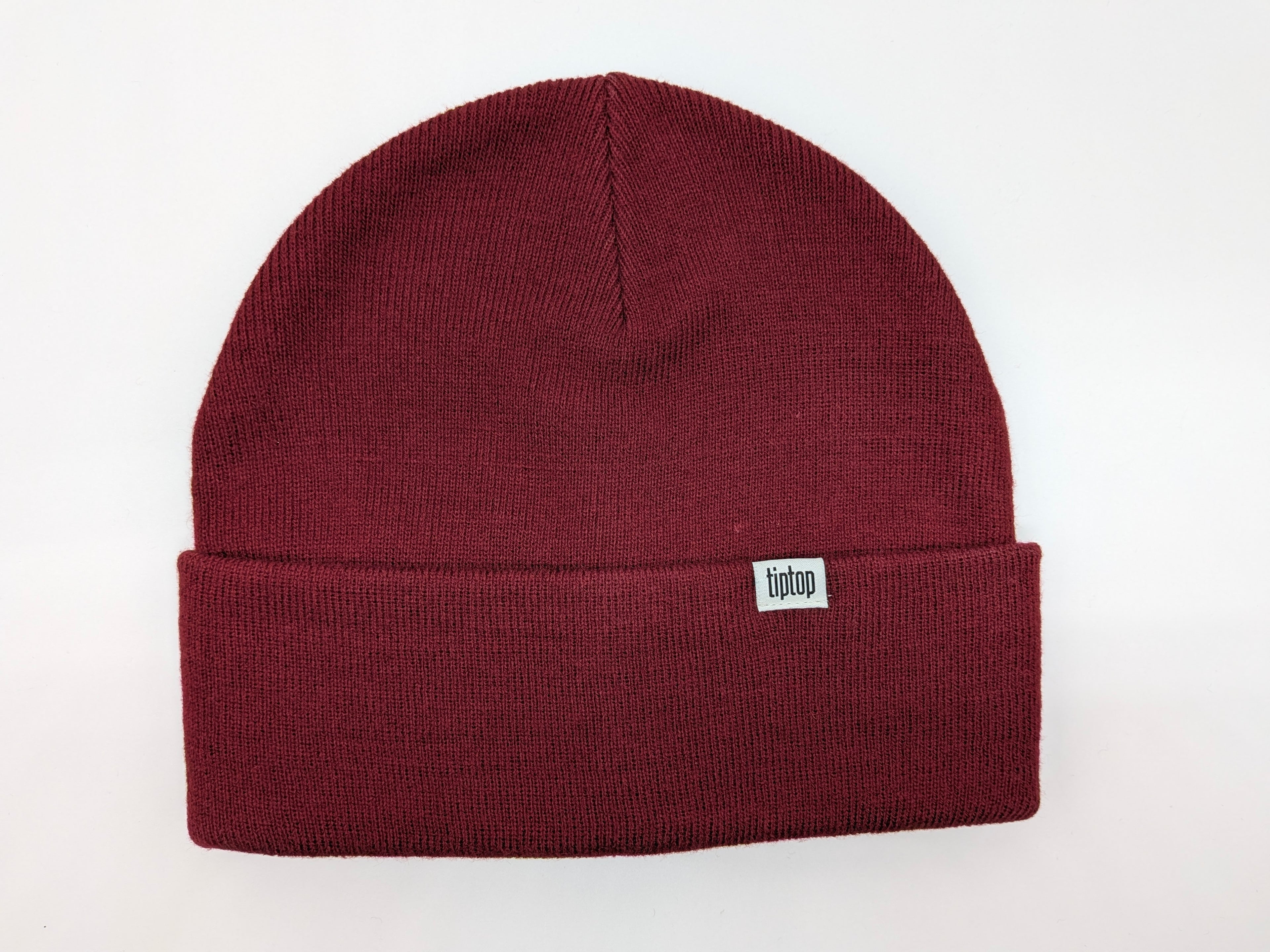 XL Beanie Hat - Maroon
