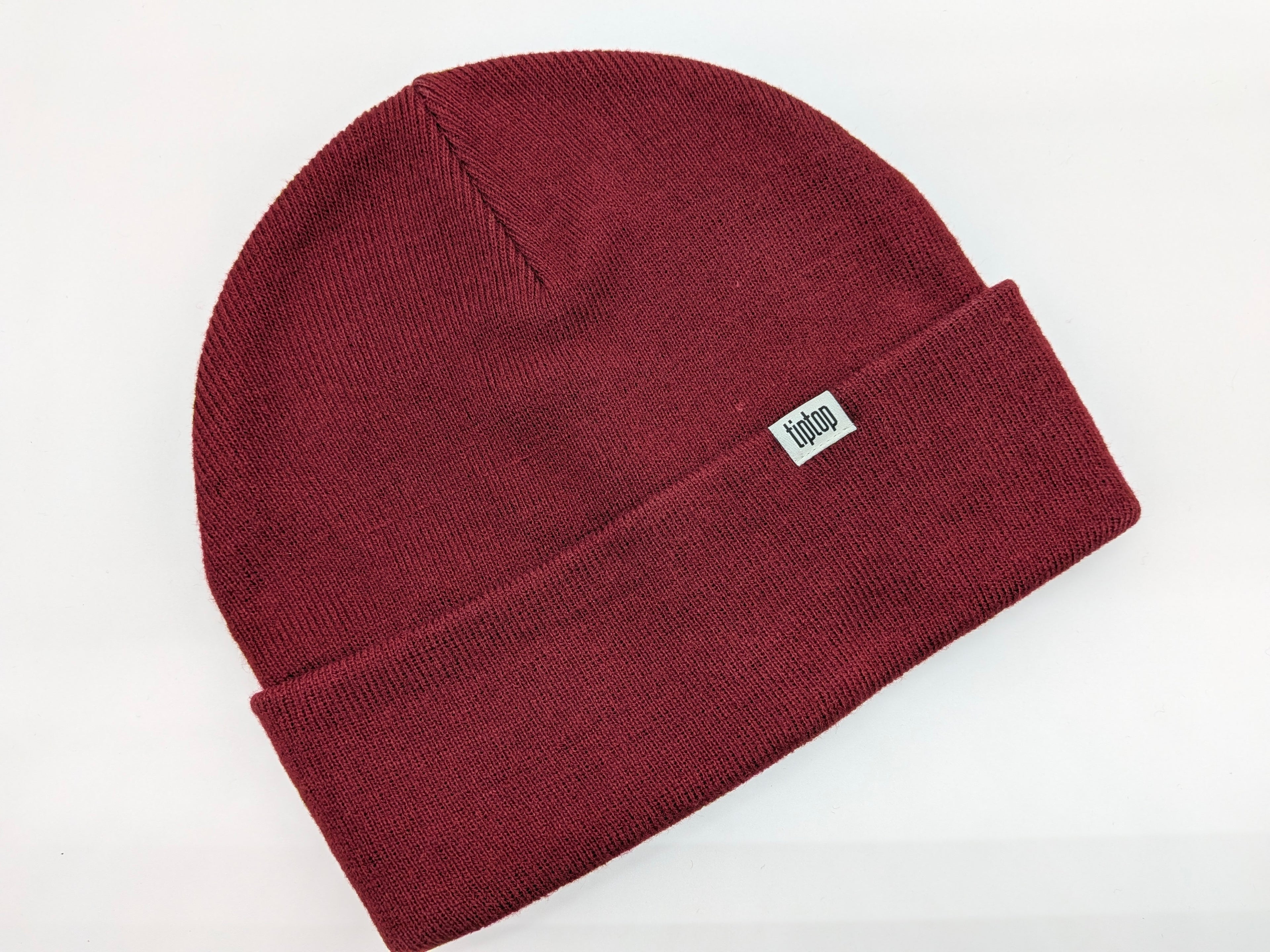 XL Beanie Hat - Maroon
